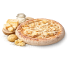 Pizza Maroilles à Vervins - Crème fraîche, Maroilles et pommes de terre sur pâte fraîche artisanale