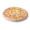 Pizza Vervinoise à Vervins - Crème fraîche, poulet, pommes de terre et chicken curry sur pâte fraîche artisanale