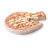 Pizza La Ch'ti à Vervins - Crème fraîche, jambon, lardons et Maroilles sur pâte fraîche artisanale