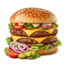 Double cheese burger