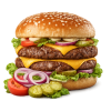 Double cheese burger