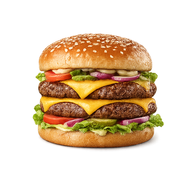 Double cheese burger