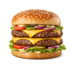 Double cheese burger