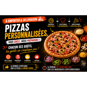 Pizza personnalisée
