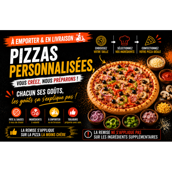 Pizza personnalisée